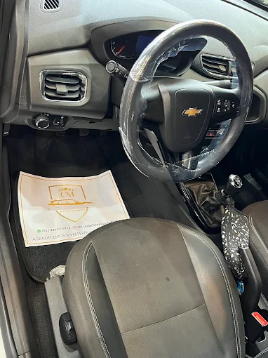 Interior de carro higienizado pela CM Estética Automotiva